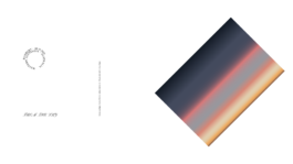 From the sky, carte postale