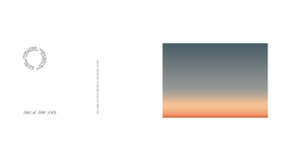 From the sky, carte postale