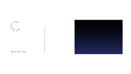 From the sky, carte postale