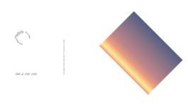 From the sky, carte postale