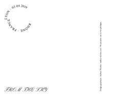 From the sky, carte postale